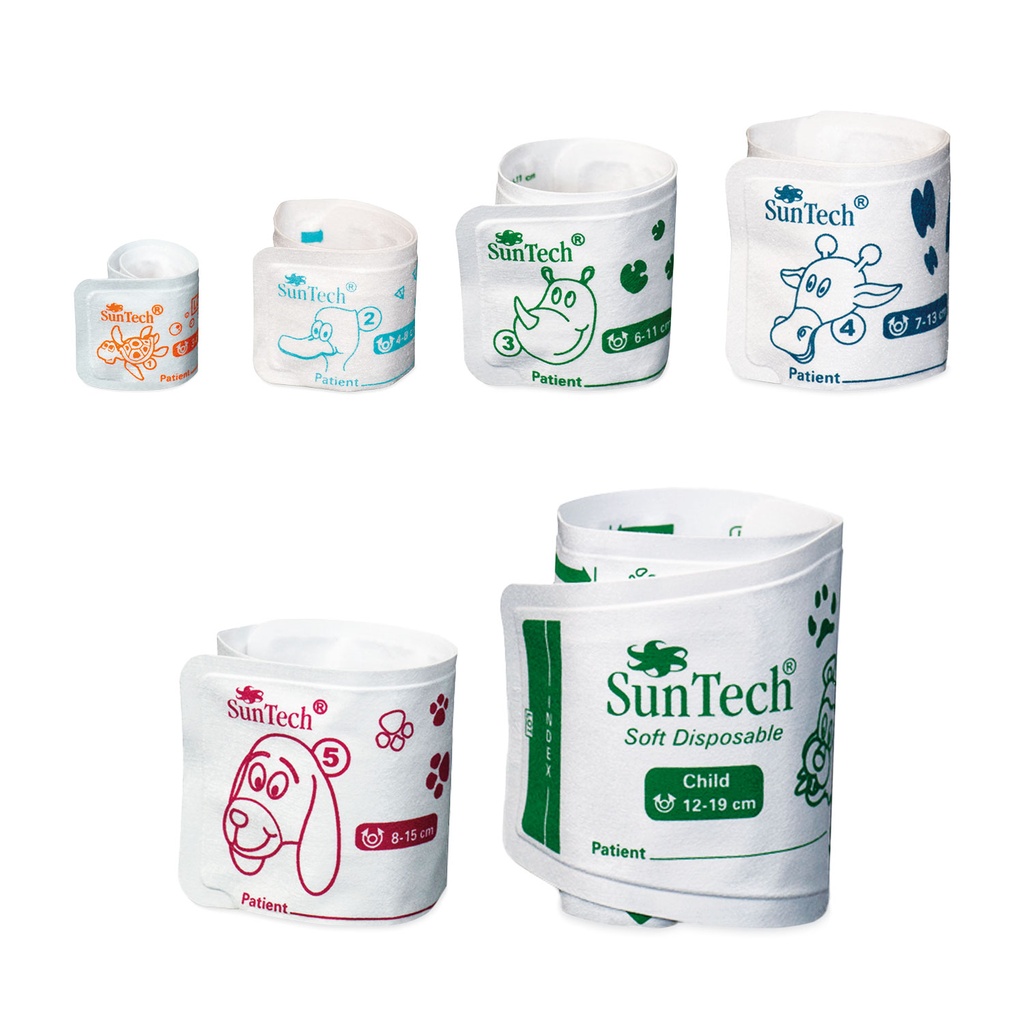 6-częściowy zestaw mankietów do SunTech Vet20, Vet25 i Vet30