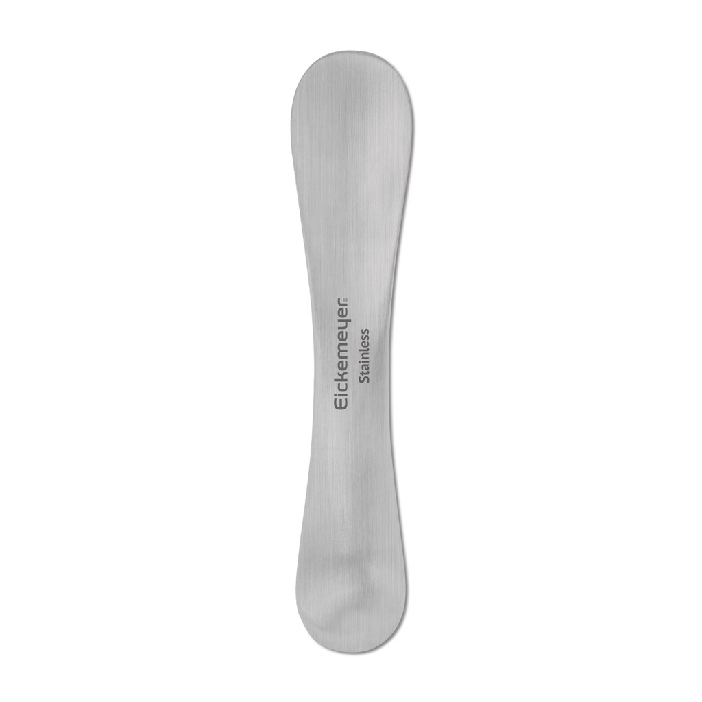 [170220] Szpatułka do powiek Jaegera/depresor, 11 cm, dwustronna, zakrzywiona, 22 mm/19 mm