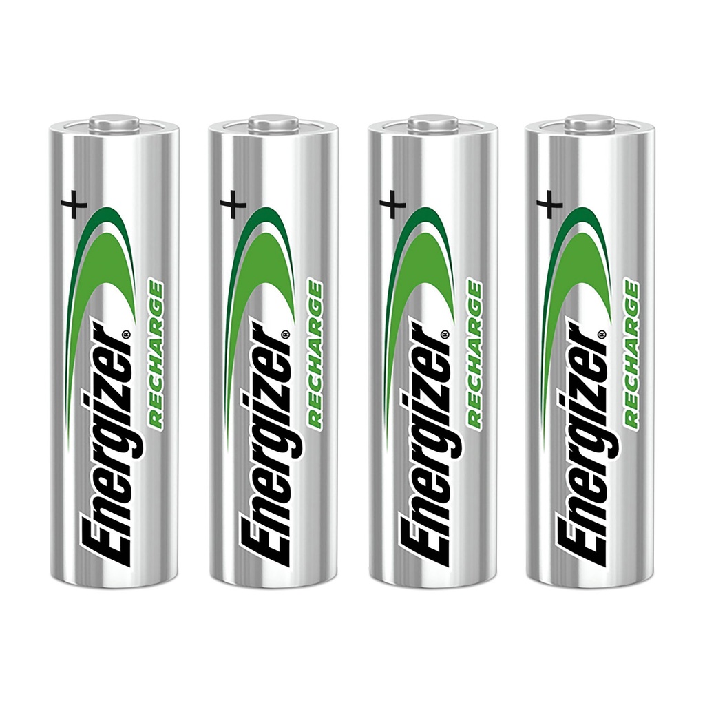 4 x AA-batterier , genopladelige, Energizer 2300 mAh til oplader til KOWA SL-19/SL-19 plus
