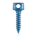 Śruba kotwiąca do kości Ø 1,6 x 7 mm, jasnoniebieska, z podwójnym oczkiem Ø 1,1 mm