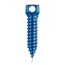 Śruba kotwiąca do kości Ø 2,8 x 13 mm, niebieska, z podwójnym oczkiem Ø 1,1 mm