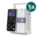3× EICKEMEYER INFUSIOVET IP II infúziós pumpa