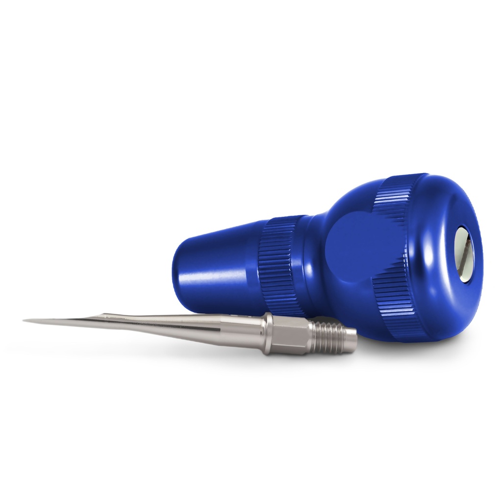 Uchwyt Dentanomic Equine, standardowy, rozmiar rękawicy < 7,5, niebieski