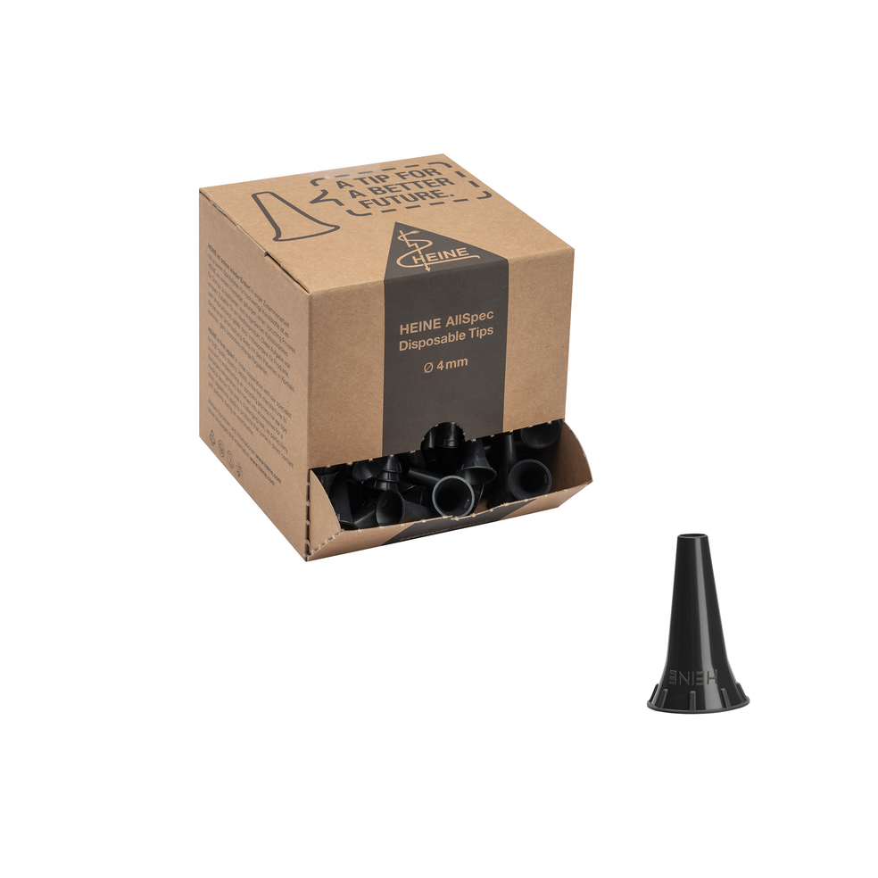 Jednorazowe końcówki HEINE AllSpec, Ø 4 mm, opakowanie 250 sztuk B-000.11.152