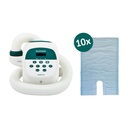 EickWarm Air Sistema di riscaldamento - incluso di10 tappetini riscaldanti monouso (1450 × 1020 mm)