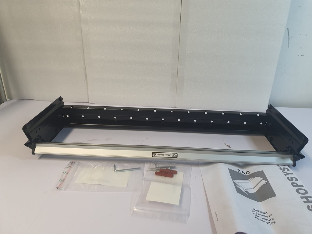 Wandabroller für Abdeckfolie hochwertige Ausführung mit Abrisskante-Der Artikel ist neu, montiert und ohne Originalverpackung.