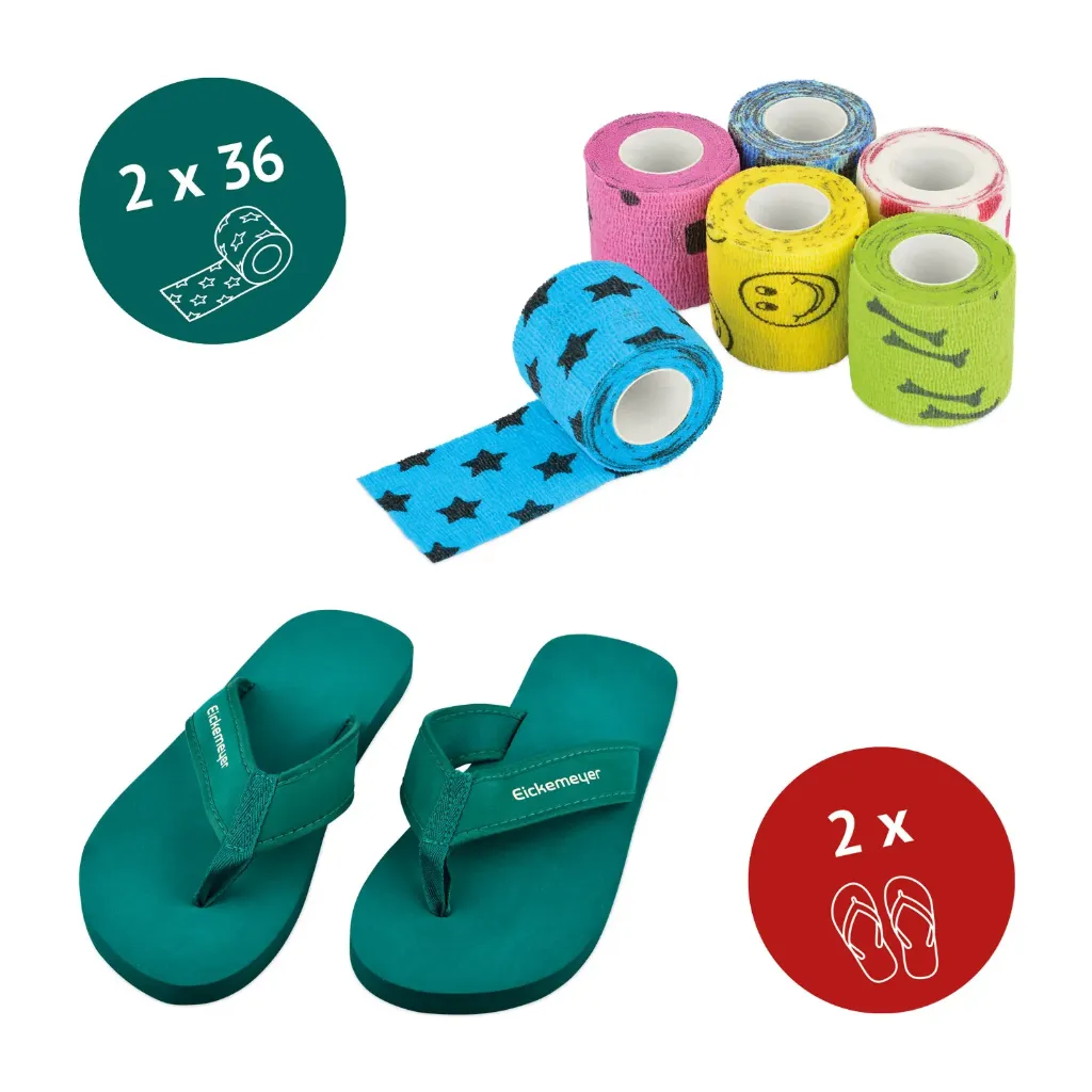 Promocja: 2 zestawy EICKWRAP FUN + po jednej parze klapek dla niej i dla niego