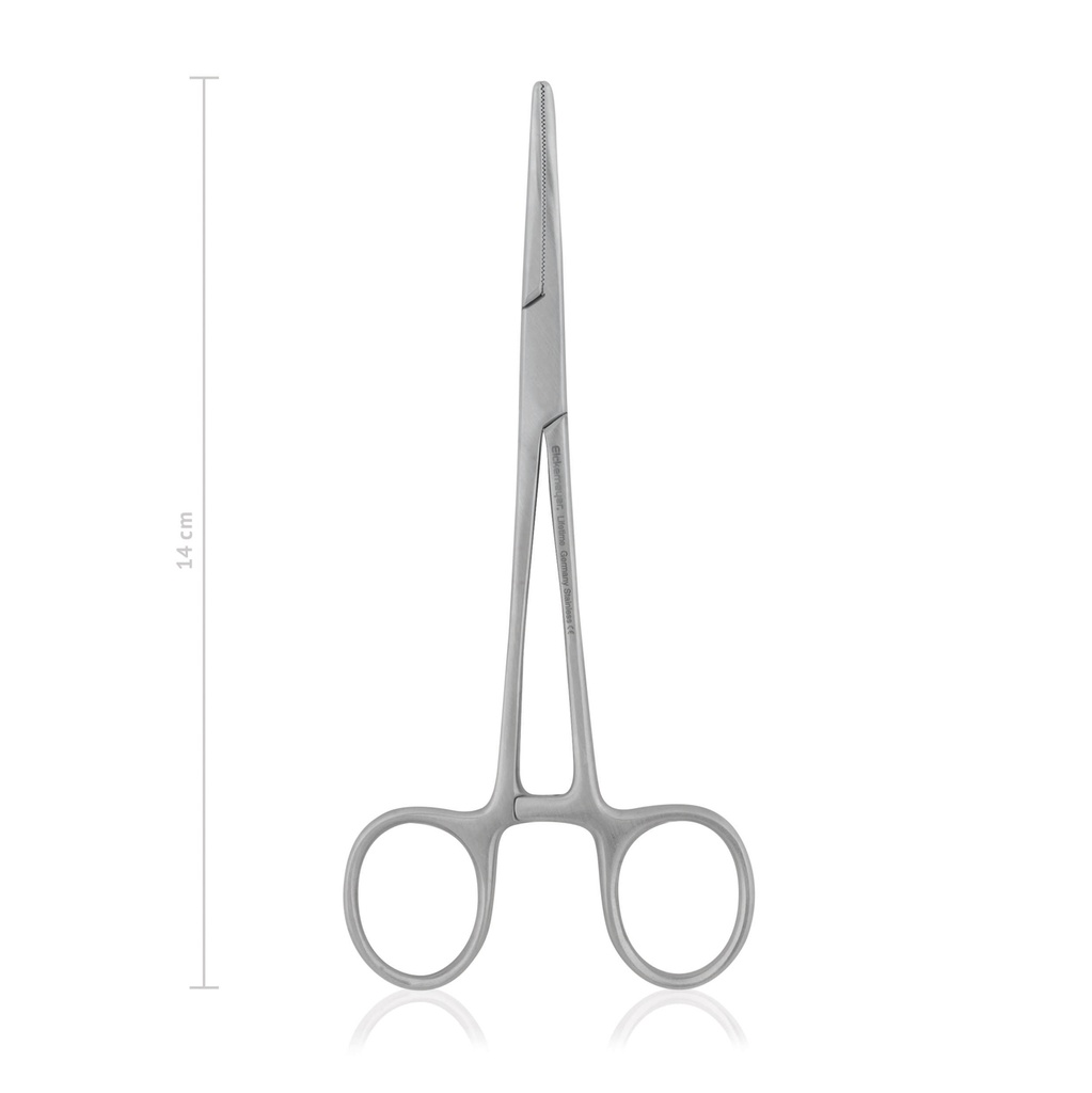 [141714] Zacisk tętniczy CRILE, 14 cm, zakrzywione