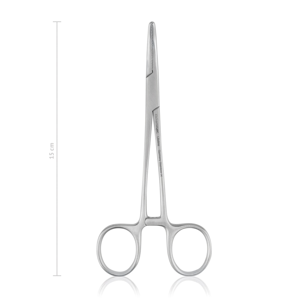 Zacisk tętniczy SPENCER-WELLS, 15 cm, zakrzywione
