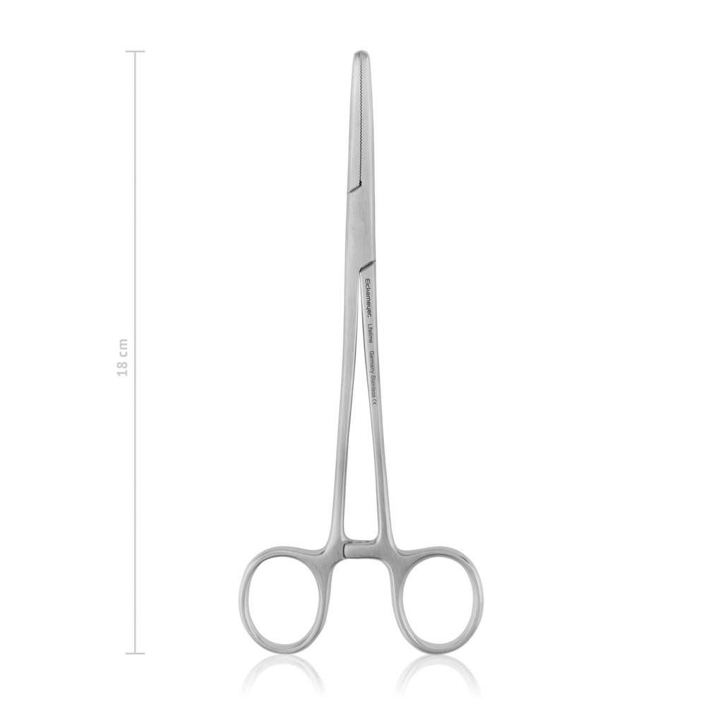 Zacisk tętniczy SPENCER-WELLS, 18 cm, proste