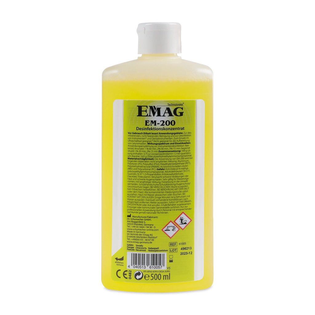 Płyn do dezynfekcji - koncentrat, do myjki ultradźwiękowej 500 ml