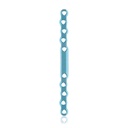 EickLoxx S-typ płytka kostna 10-otworowa,118 x 8 x 3.2mm, tytanowa, żółta,