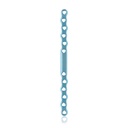 EickLoxx S-typ płytka kostna 12-otworowa, 138 x 8 x 3.2mm, tytanowa, żółta,