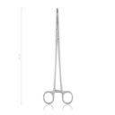 Zacisk tętniczy MIXTER, 25 cm, pod kątem 90°