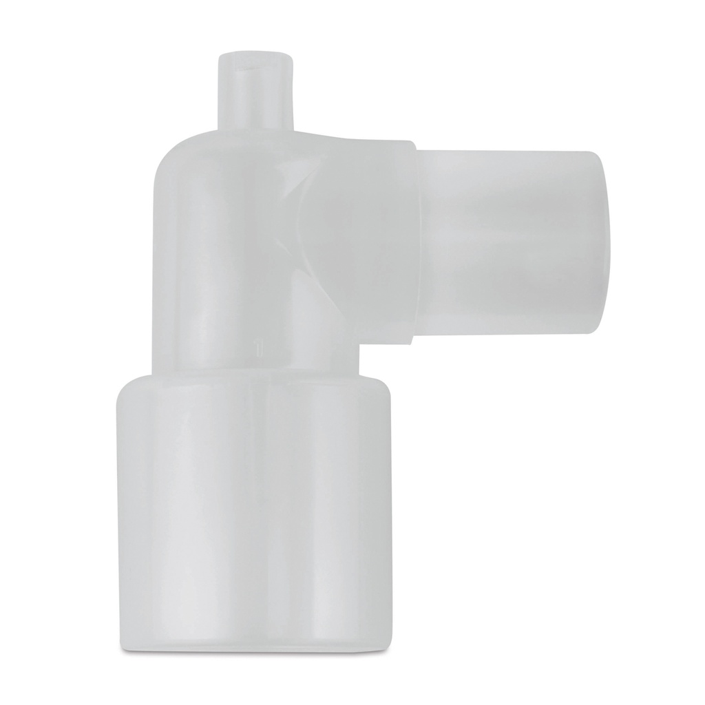 [321912] Adapter do pomiaru CO₂, Ø 15 mm, multigas, kątowy, op. 10 szt