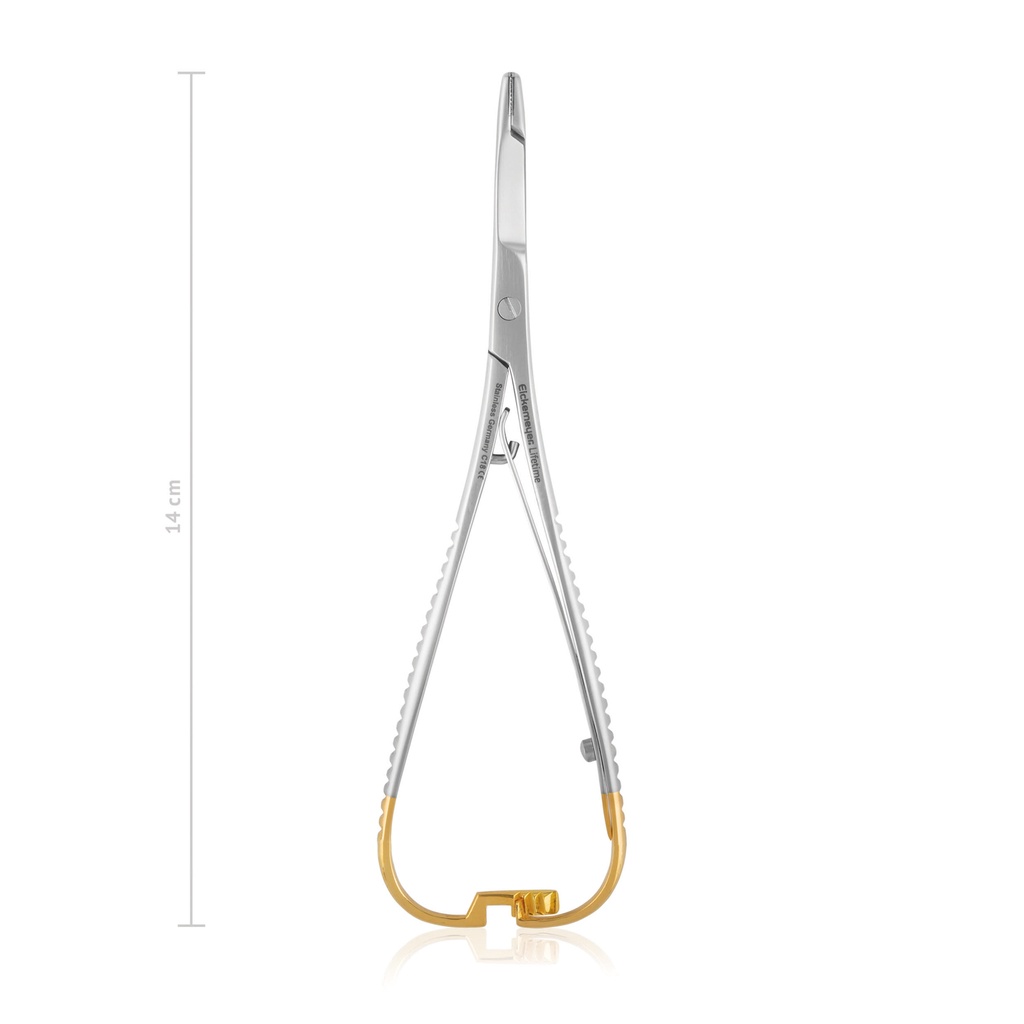 Igłotrzymacz MATHIEU-OLSEN, 14 cm TC