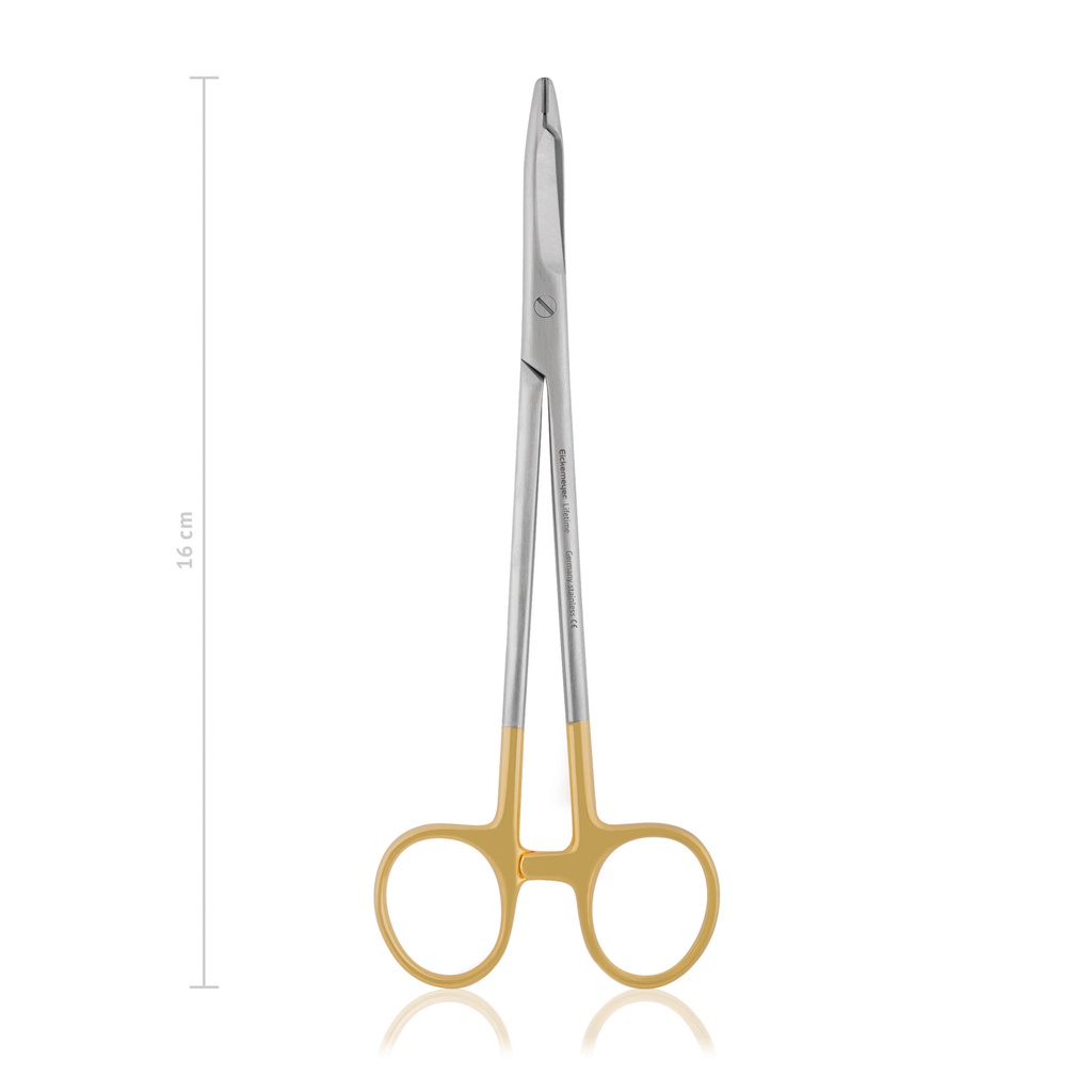 Uchwyt do igiel Olsen-Hegar, 16 cm, TC
