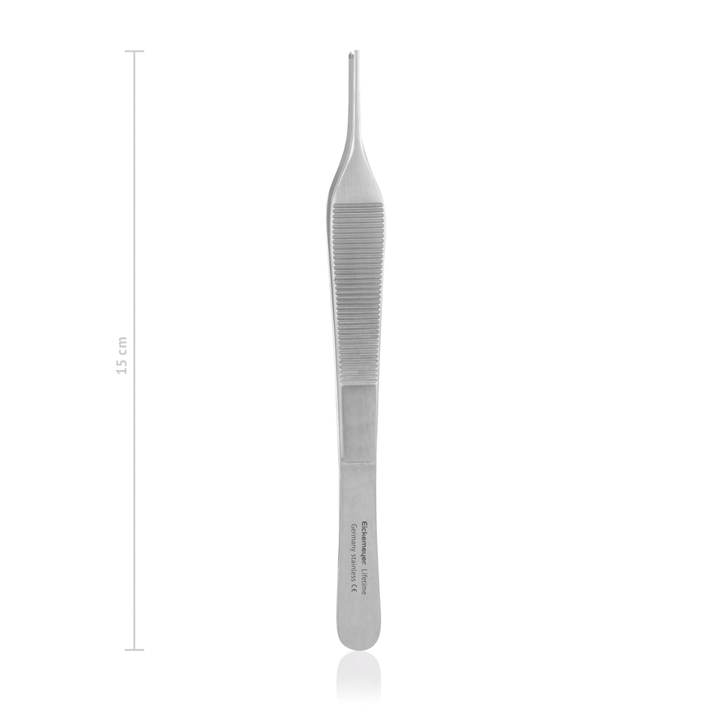 [132815] Pinceta chirurgiczna ADSON, 1 x 2 zęby, 15 cm