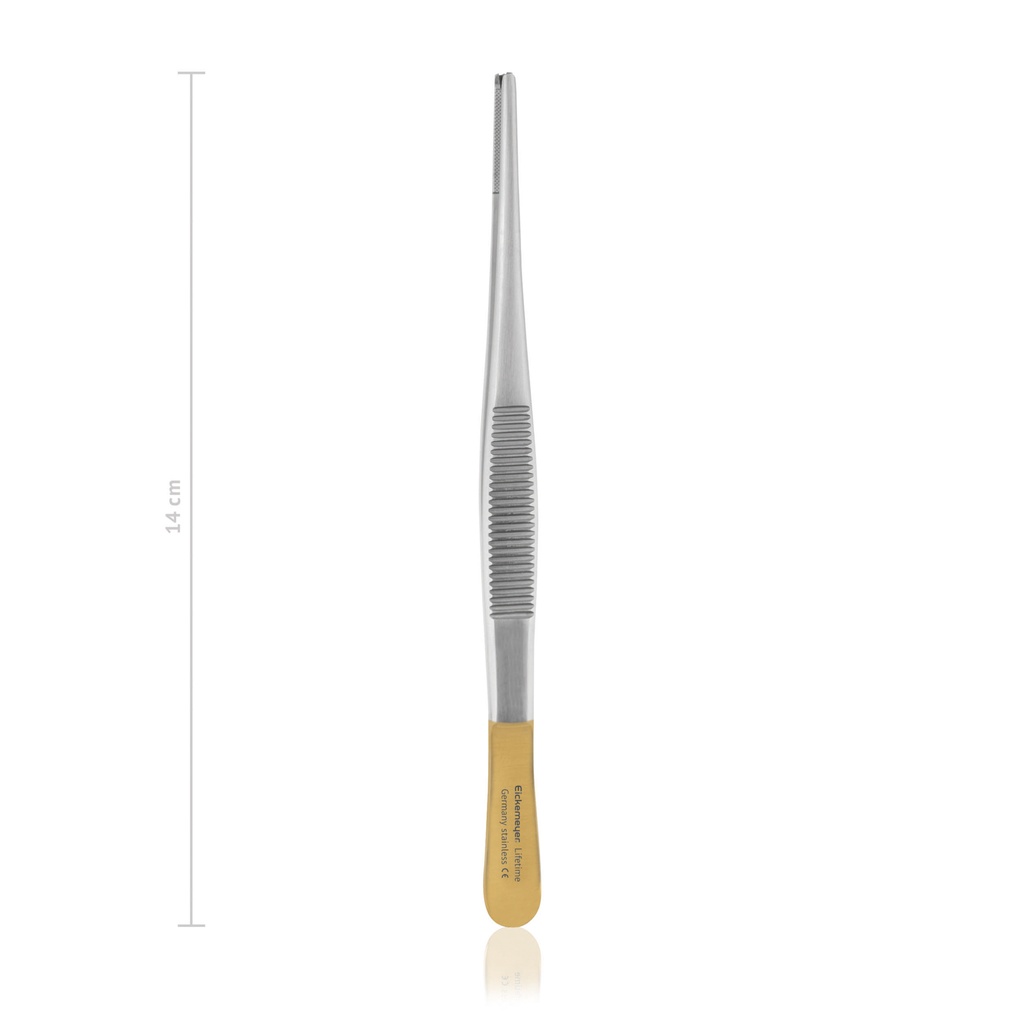 [132714] Pinceta chirurgiczna Oehler, 1 x 2 zęby, 14 cm, TC