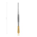 Pinceta chirurgiczna Oehler, 1 x 2 zęby, 14 cm, TC