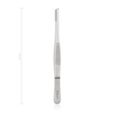 Pinceta anatomiczna STANDARD, 13 cm