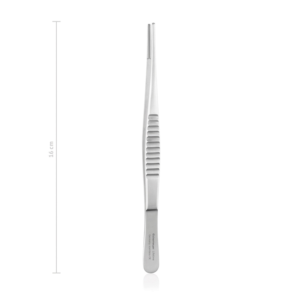 Atraumatyczna pinceta DeBAKEY, 16 cm, 2 mm