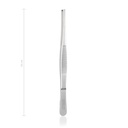 Pinceta chirurgiczna STANDARD 2 x 3 zęby, 16 cm, gruby wzór