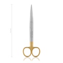 Nozycki do preparowania  Mayo-Stille, 14,5 cm,st/st proste, TC