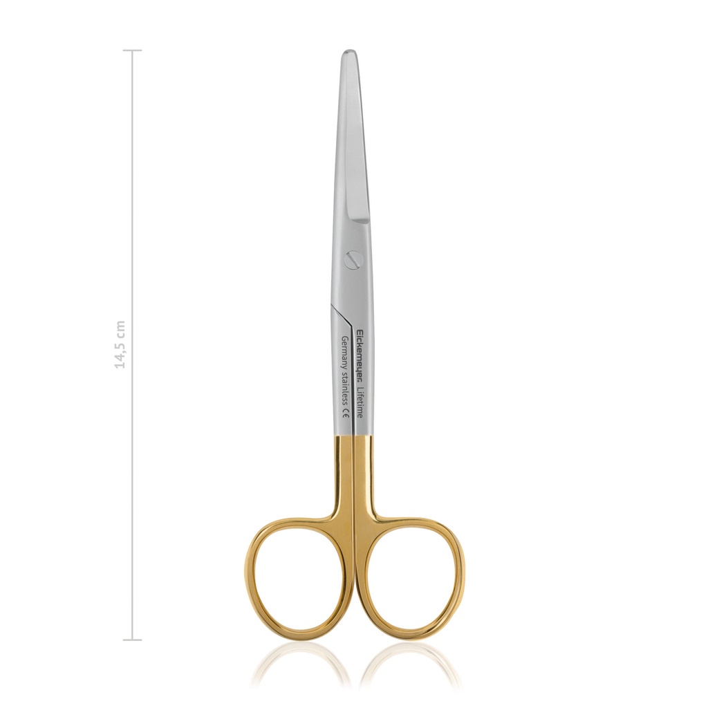 Nozycki do preparowania Mayo, 14,5 cmzakrzywione , 14,5 cm, TC, st/st