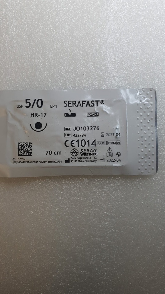 [050874] Serafast EP 1, USP 5/0okragly korpus igly