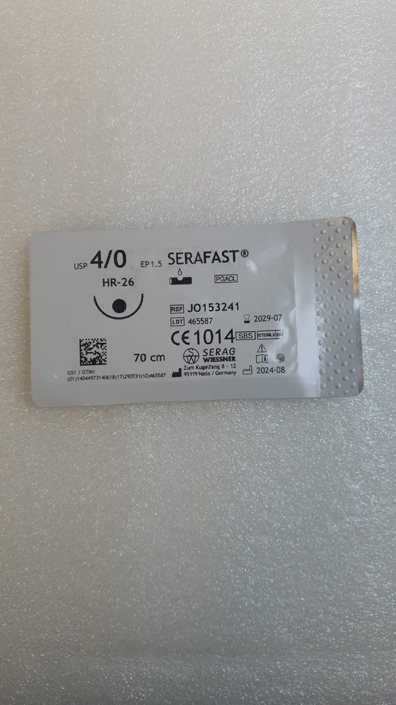 [050875] Serafast EP 1,5, USP 4/0okragly korpus igly