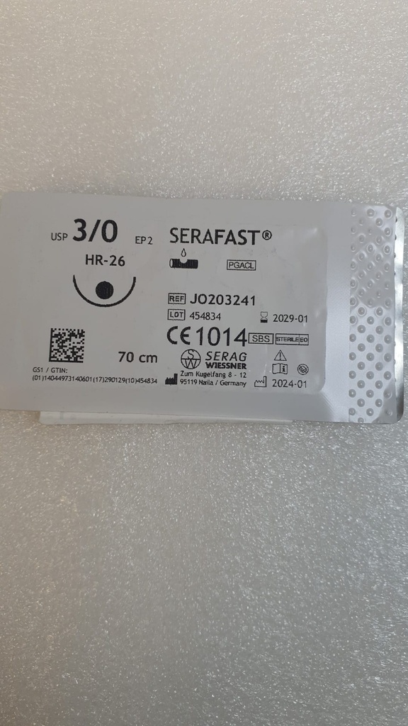 [050876] Serafast EP 2, USP 3/0okragly korpus igly