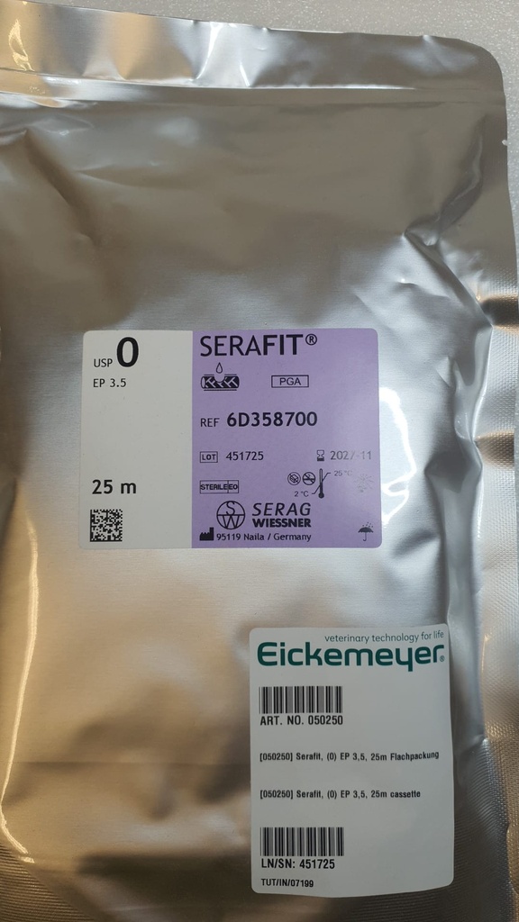 Serafit, (0) EP 3,5, 25mFlachpackung