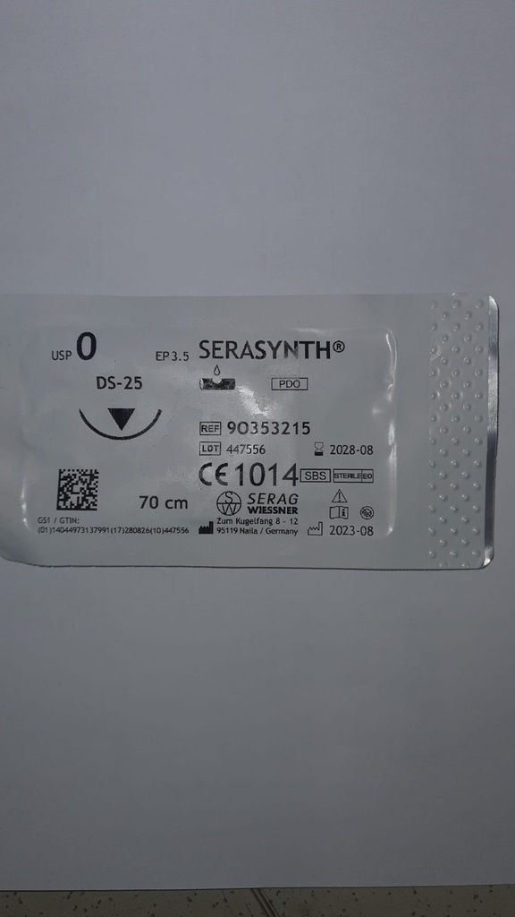 Serasinth EP 3,5, USP 0typ igly: odwrocone ciecie