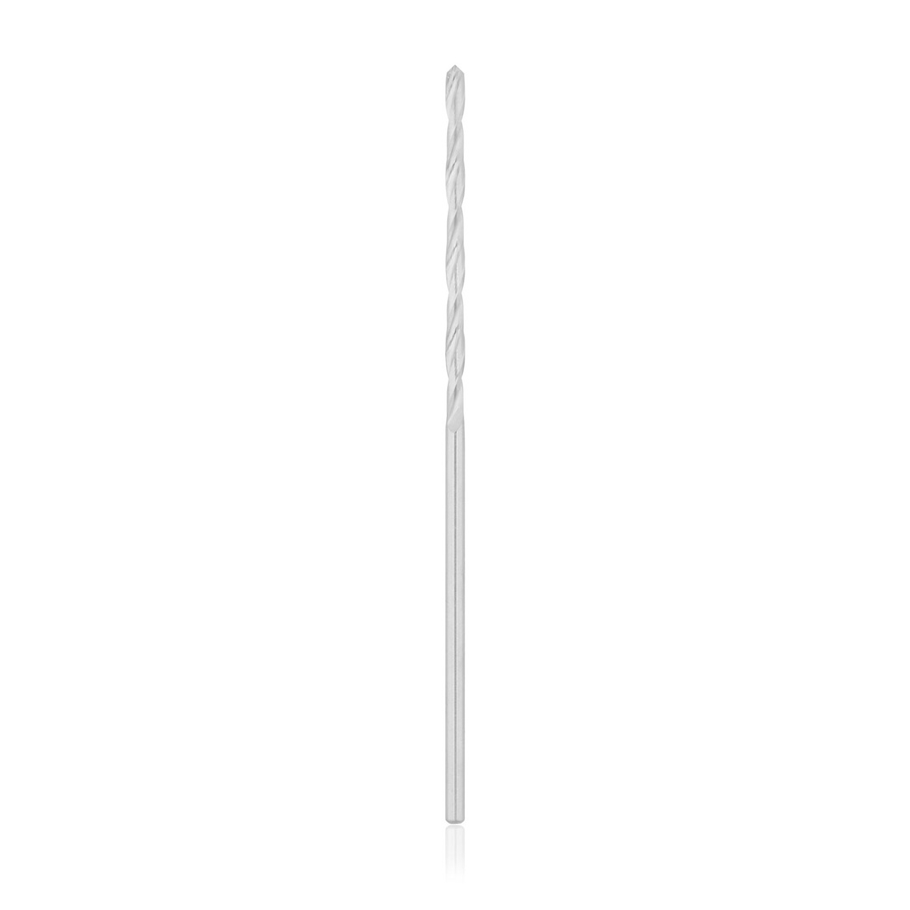 [186264] Wiertlo spiralne, okragle D=2,5 mmDlugosc 95 mm, dlugosc robocza 45 mm