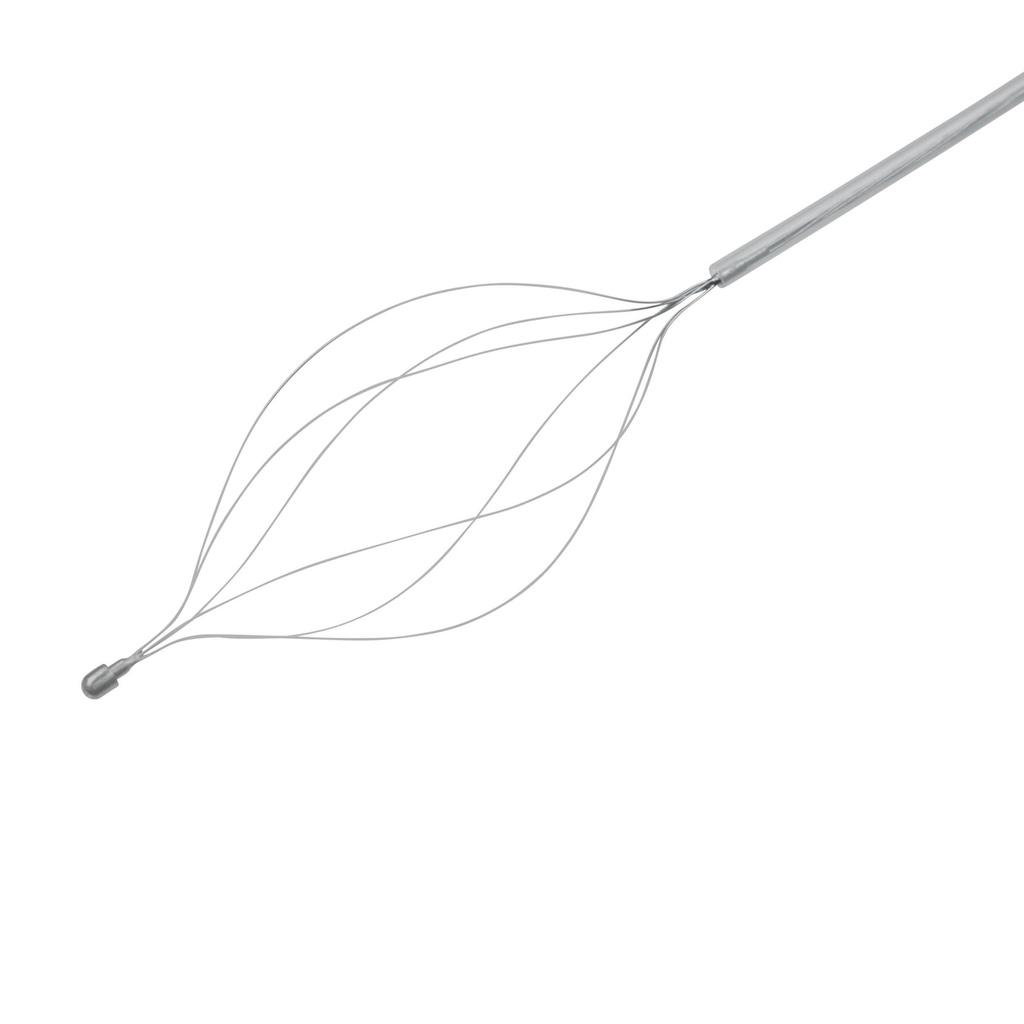 Lapacz kamieni, 40 mm koszyczek z 6 zylkdo kanalów pracy odØ = 2,0 mm, dł 230 cm,