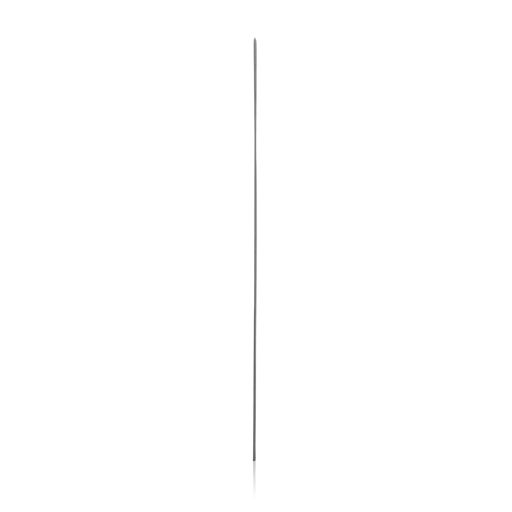 [180515] Trzpien-Steinmann,  d = 1,5 mm, 18 cm,Koncowka Trokar z gwintem