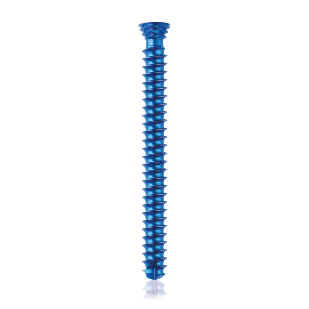 [185466] Tytanowa śruba blokująca Ø4,0x 38mm,wielokierunkowa, srebrna Torx 10