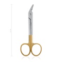 Nozyczki uniwersalne, 12 cm, TC, do miekdrutow