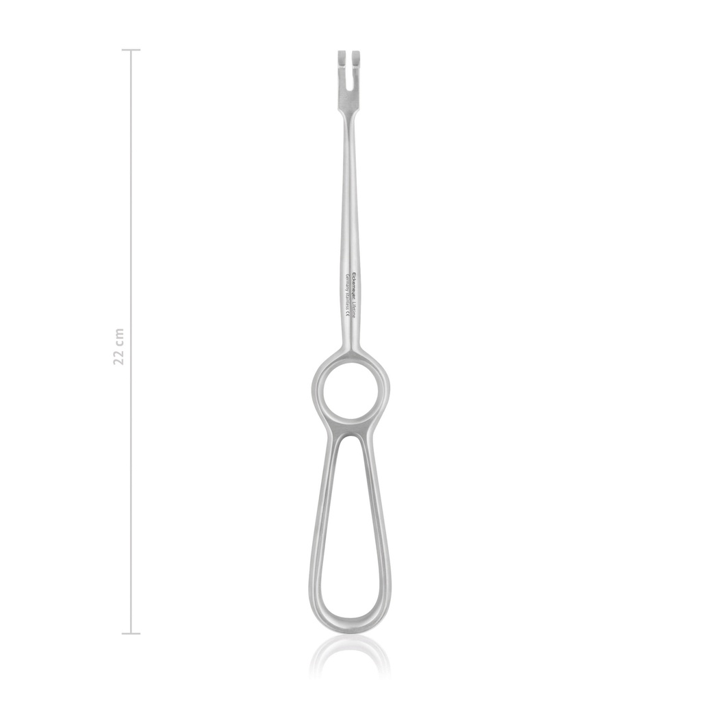 [160502] Rozwieracz  VOLKMANN, 2 zębowy, tępy, 9 x 8 mm, 22 cm