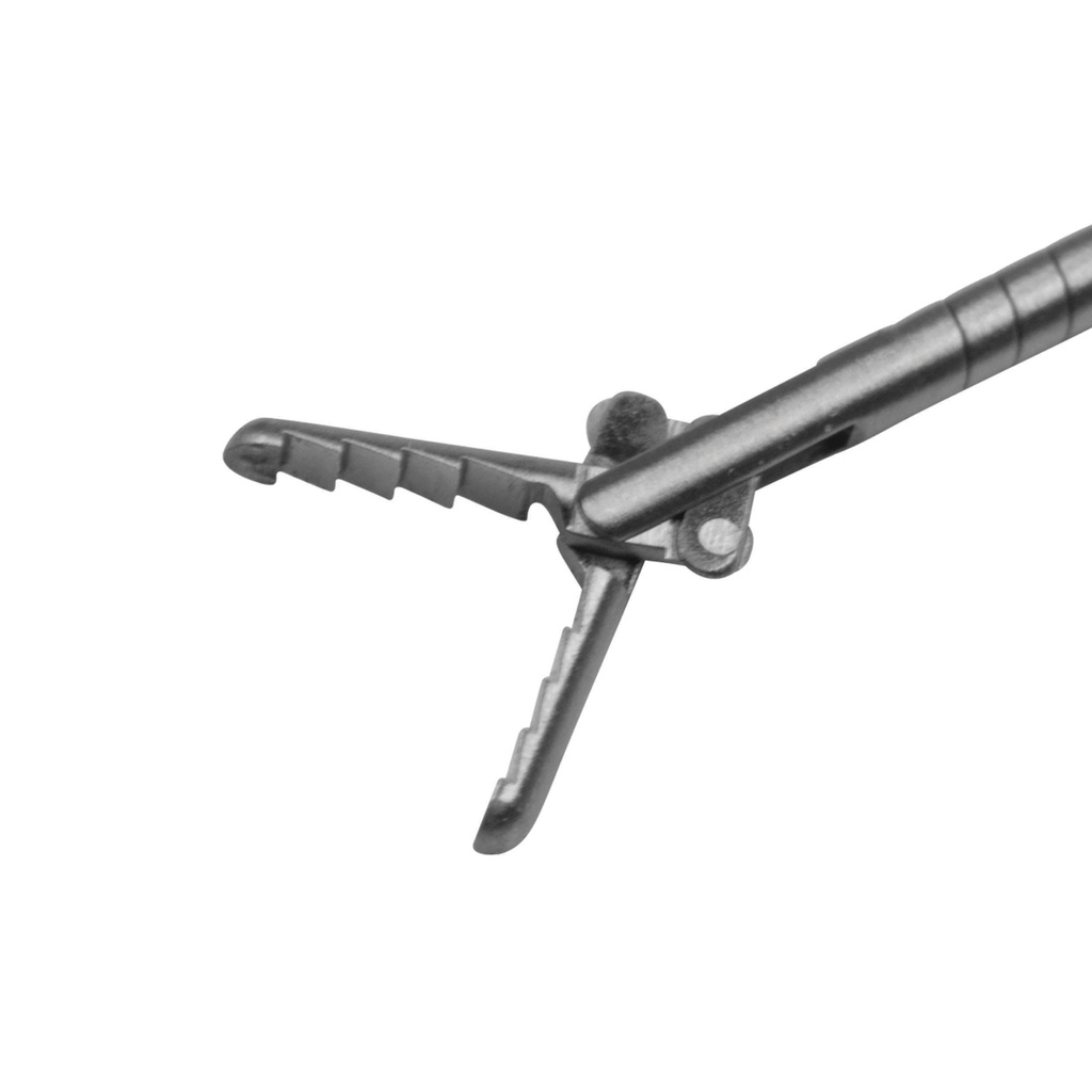 Kleszcze do cial obcych, elastyczne, szczeka typu aligator, zebataØ = 1,0 mm, dł 250 mm