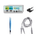 323135 Eicktron 160 W + 323105 Pęseta bipolarna + 323106 Kabel połączeniowy + 323139 Adapter połączeniowy