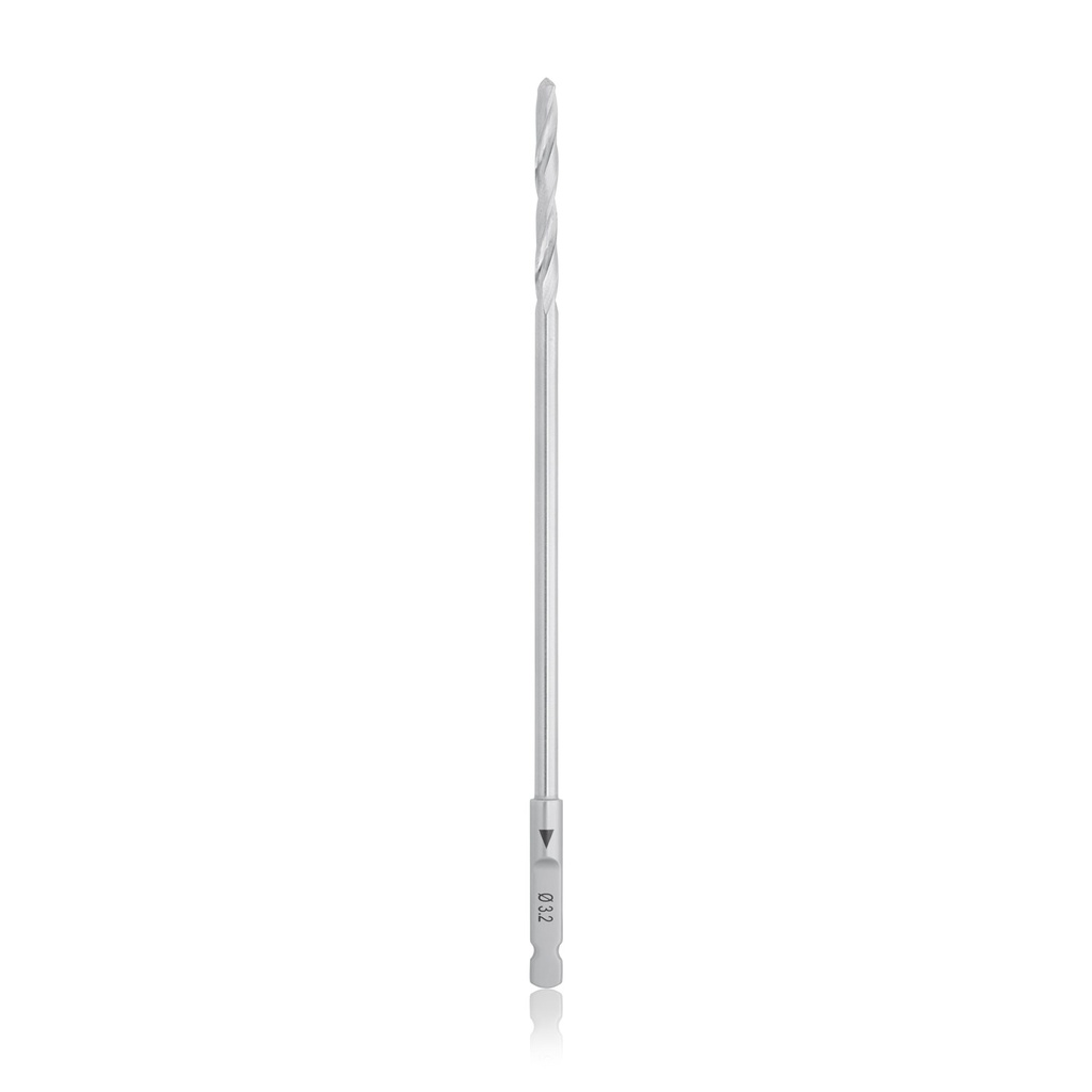 Wiertło kręte Ø 3,2 mm, niefaliste, dł. 120 mm, chwyt AO