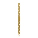 EickLoxx S-Typ Płytka kostna 16-otworów, 180 x 12 x 4,5 mm, Titan gold