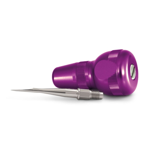 [175016] Rękojeść Dentanomic Equine, długa, rozmiar rękawicy > 7,5, fioletowa